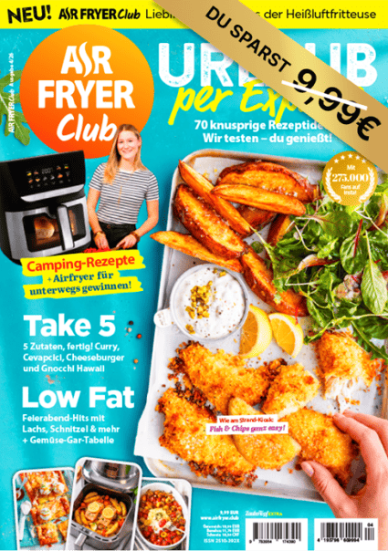 Magazin Cover mit Streichpreis