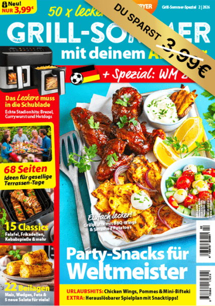 Magazin Cover mit Streichpreis