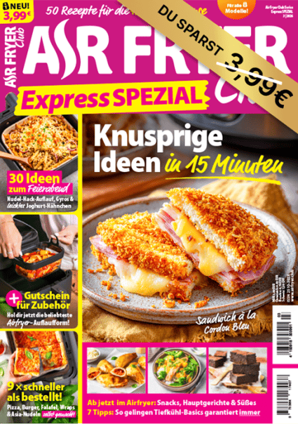 Magazin Cover mit Streichpreis
