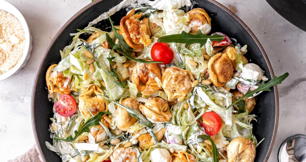 Crunchy Tortellini Salat