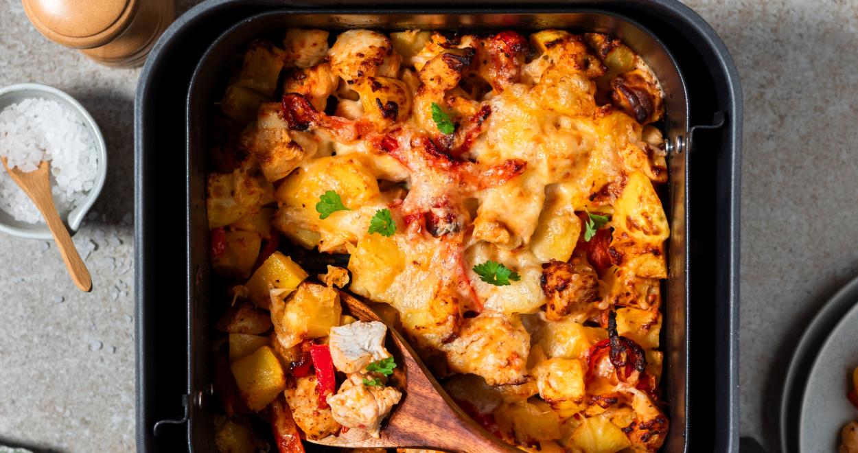 5-Zutaten-Bowl mit Hähnchen