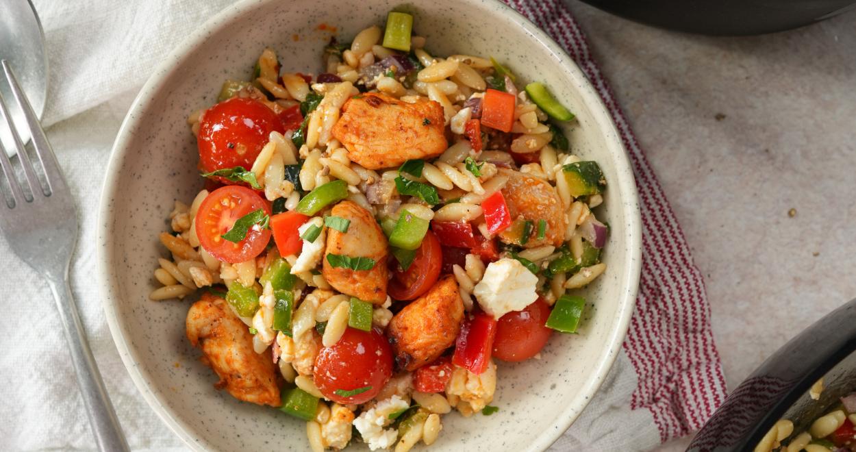 Griechischer Orzo Salat