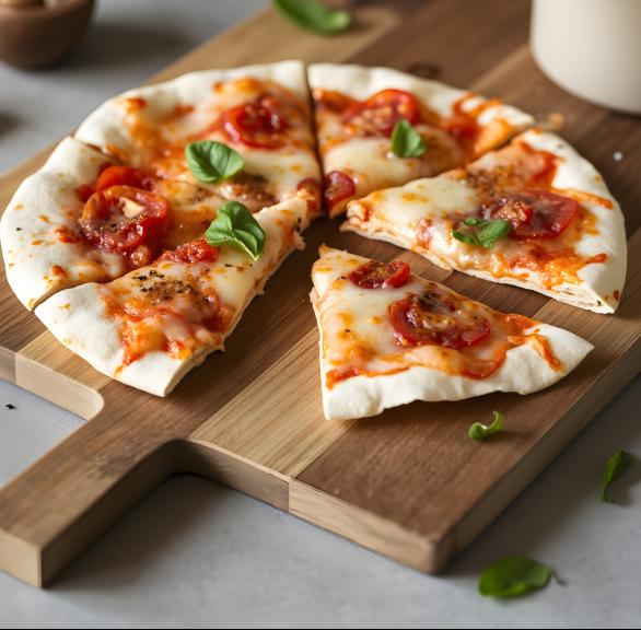 2-Zutaten Airfryer Pizza