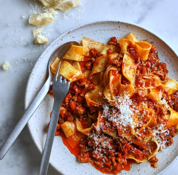Lasagne One Pot aus dem Airfryer