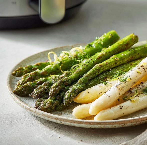 Gedämpfter Spargel
