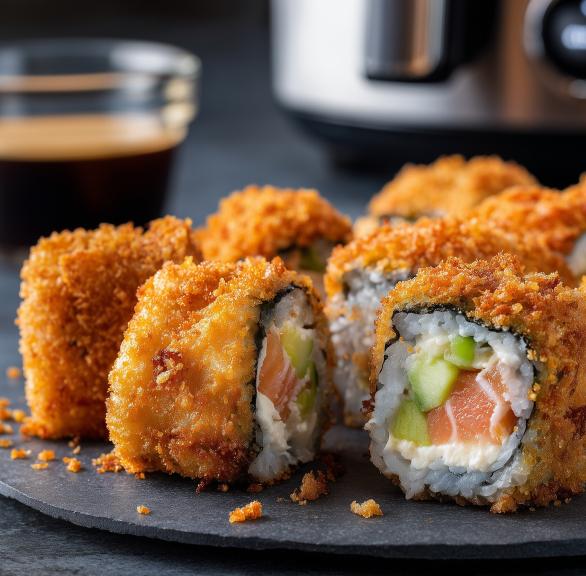 Knusprige Fried Sushi-Bällchen