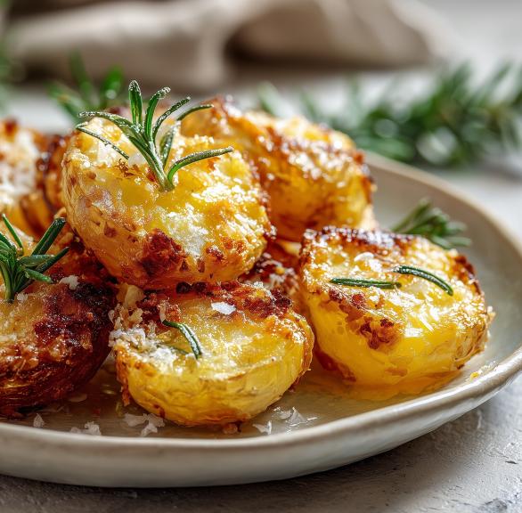 Knusprige Parmesan-Kartoffeln