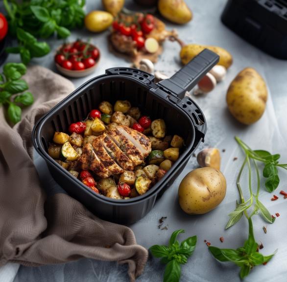Hähnchen-One-Pot mit Kartoffeln und Gemüse