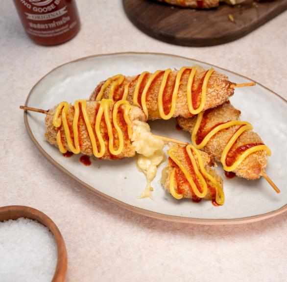 Corn Dogs aus dem Airfryer