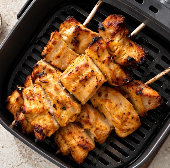 Indian Tandoori Chicken Skewers