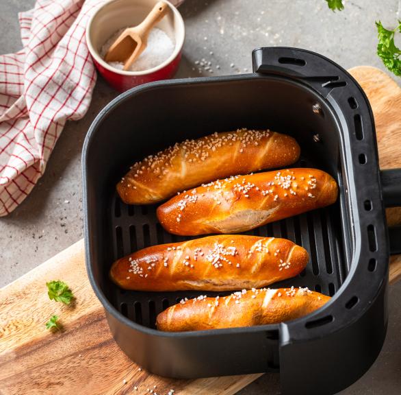 Laugenstangen im Airfryer