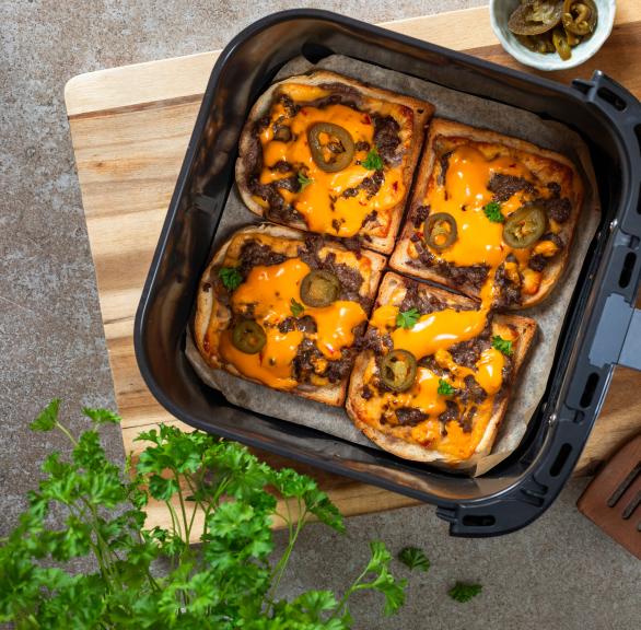 Loaded Chili-Cheese-Toast