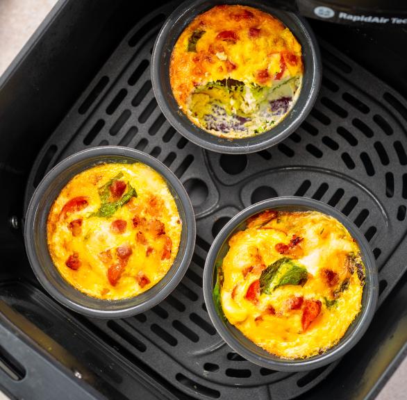 Schnell und einfaches Airfryer-Frühstück