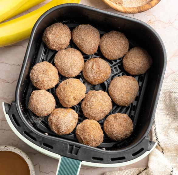 Banana Doughnut Bites