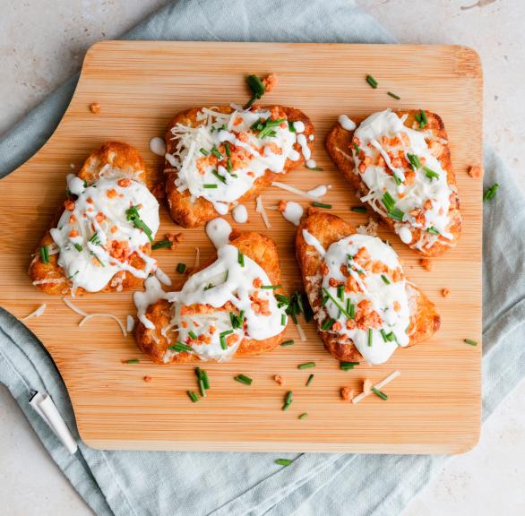 Cheesy Loaded Hash Browns