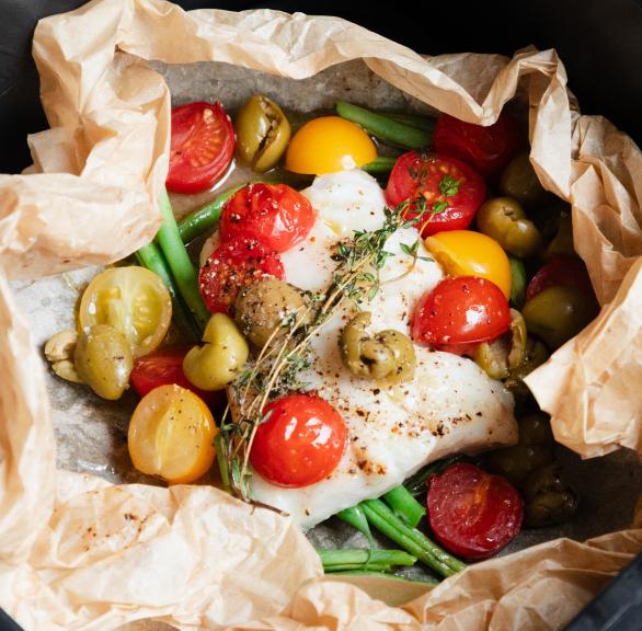 Cod en Papillote