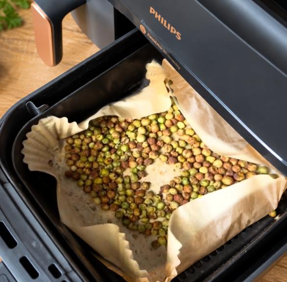 Crunchy Erbsen-Snack