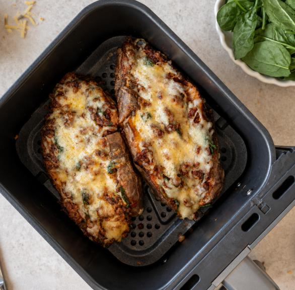 Loaded Sweet Potatoes