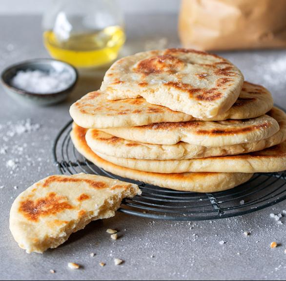 Quick Air Fryer Naan Bread