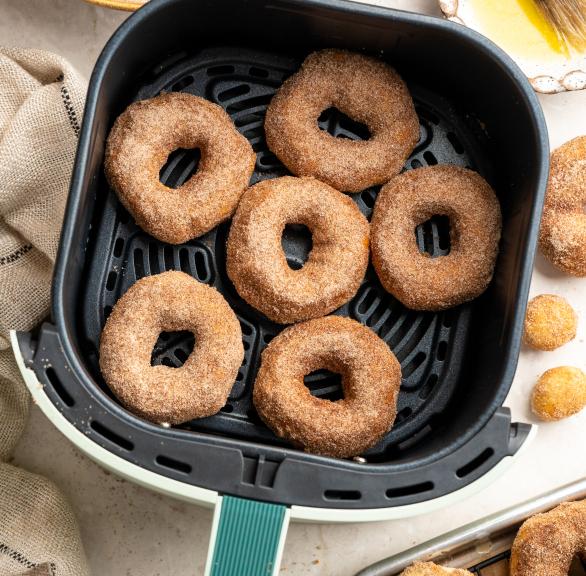Quick and Easy Air Fryer Doughnuts