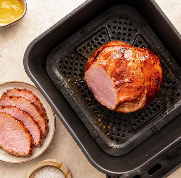 The Secret To Juicy Air Fryer Gammon