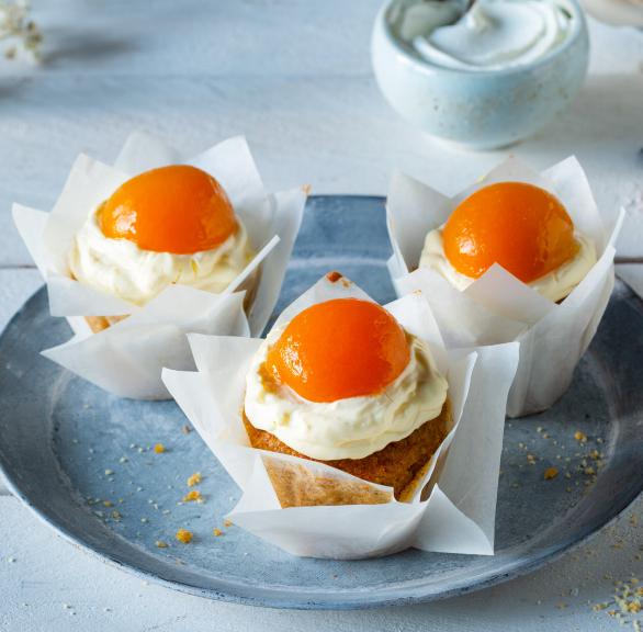 Ostermuffins im Spiegelei-Look