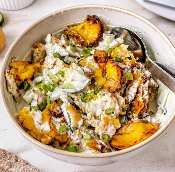 Smashed Potato Salad