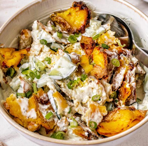 Smashed-Potato-Salat