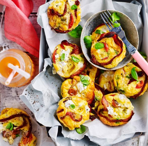 Bacon-Tomaten-Muffins