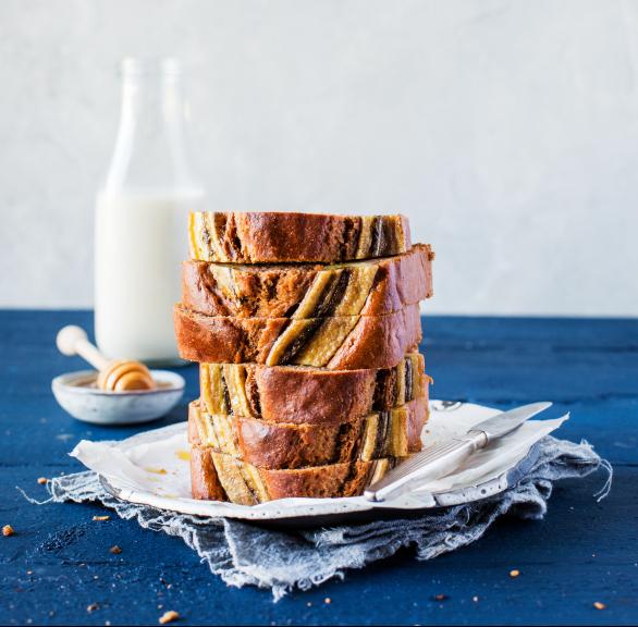Bananenbrot ohne Zucker