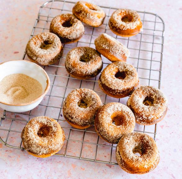 Donuts aus der Heißluftfritteuse