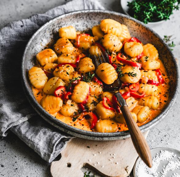 Gnocchipfanne mit Paprika
