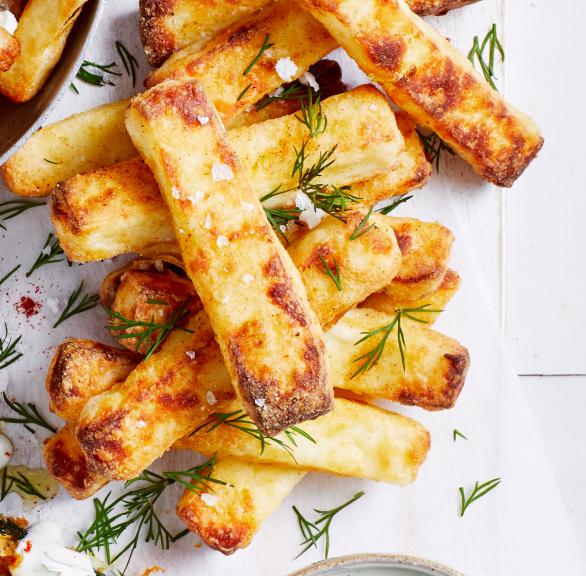 Halloumi-Pommes
