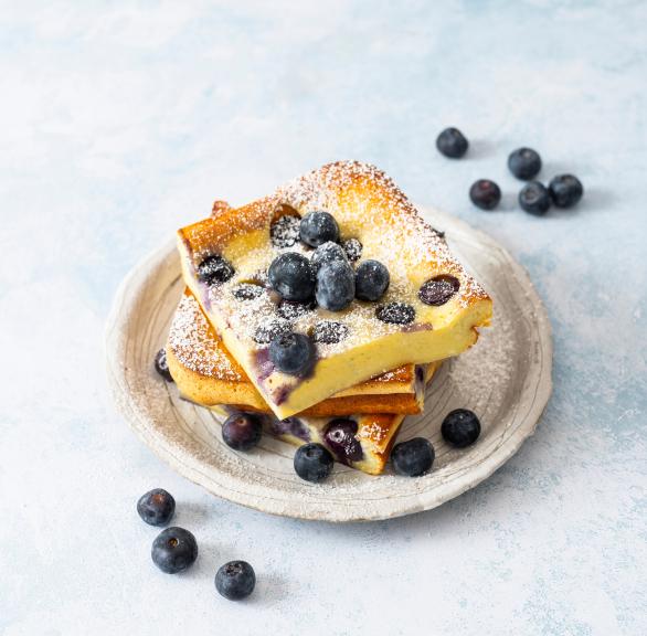 Heidelbeer-Pfannkuchen