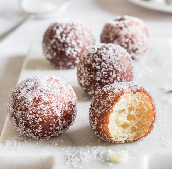Luftige Quarkbällchen