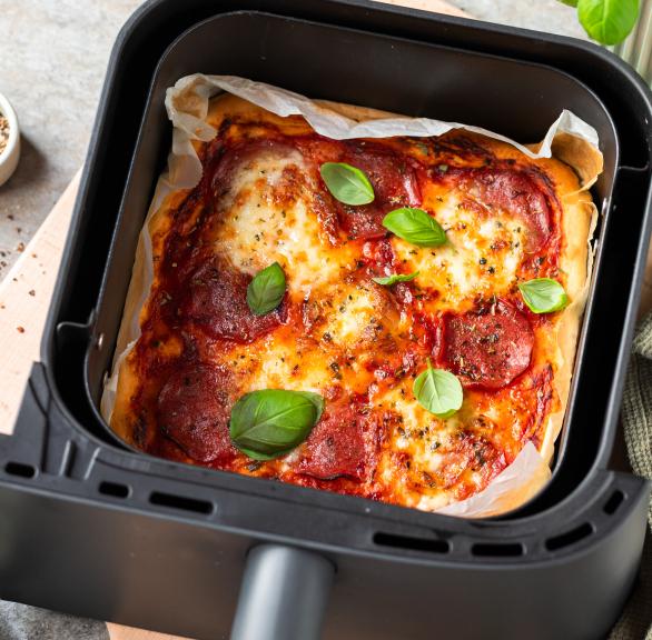 Pizza aus dem Airfryer