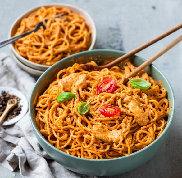 Pasta mit Gemüsesauce