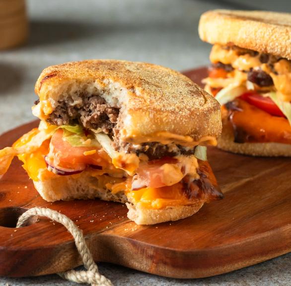 Airfryer Burger Toasties