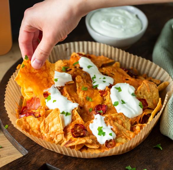 Airfryer Loaded Nachos