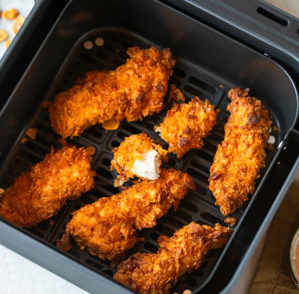 Crispy Hähnchen-Tenders aus dem Airfryer