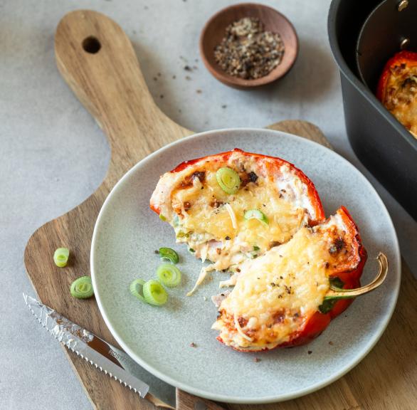 Gefüllte Paprika aus dem Airfryer