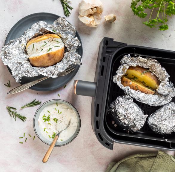 Ofenkartoffel aus dem Airfryer