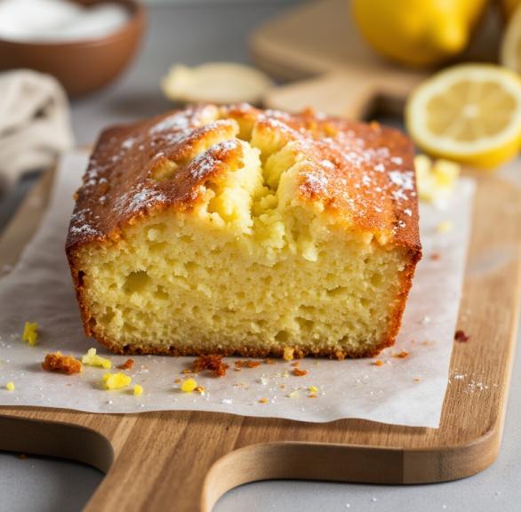 Saftiger Zitronen-Pfundskuchen