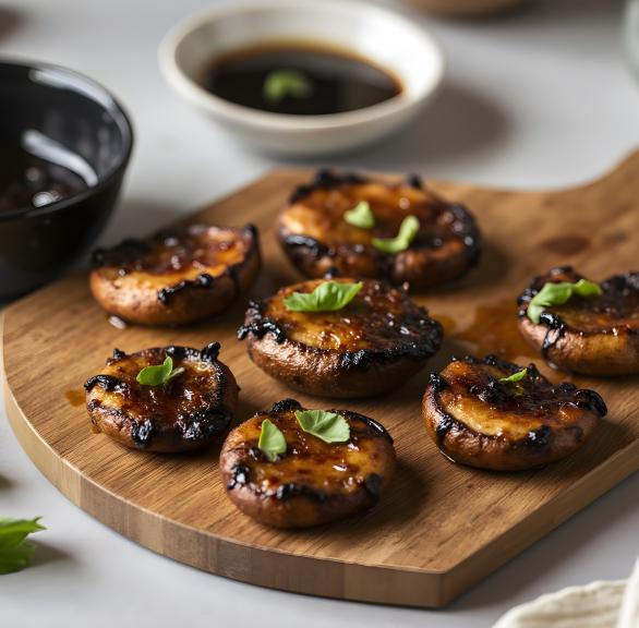 Balsamico-Champignons: Schnelle Geschmacksexplosion aus dem Airfryer