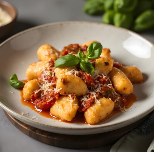 Airfryer Gnocchi mit Tomatensoße
