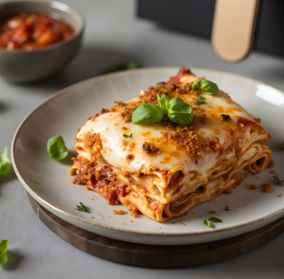 Airfryer Lasagne