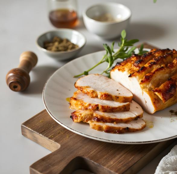 Zarte Putenbrust im Airfryer