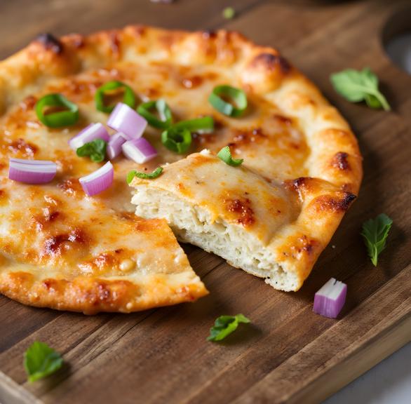 High-Protein Air Fryer Flammkuchen