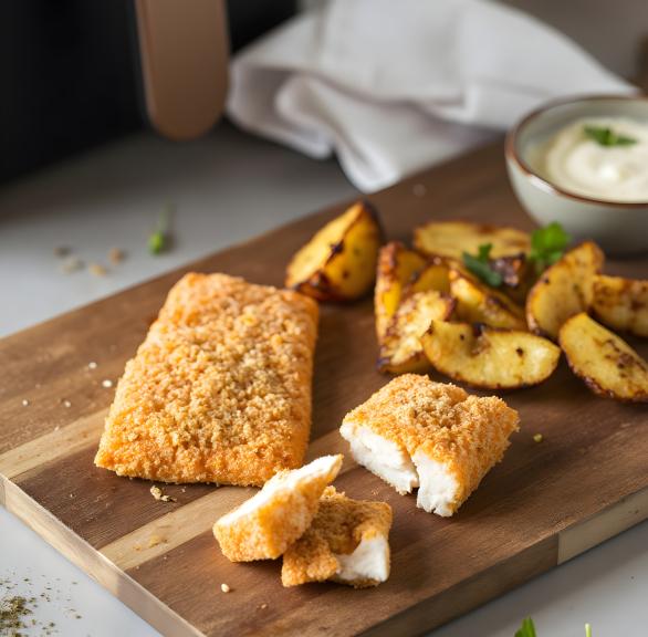 Knusperfisch & Bratkartoffeln Airfryer