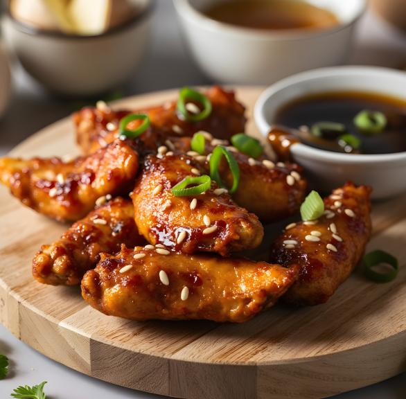 Saftige Teriyaki-Hähnchenflügel